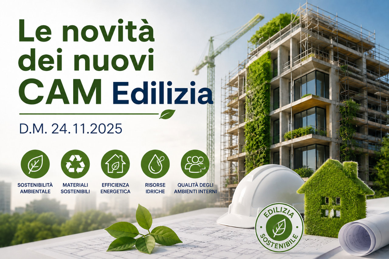 Corso "Le novità dei nuovi CAM Edilizia"